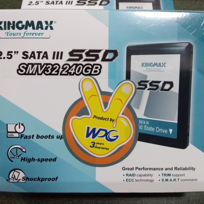 PALING DICARI  Kingmax SSD 240GB SMV32 SATA III