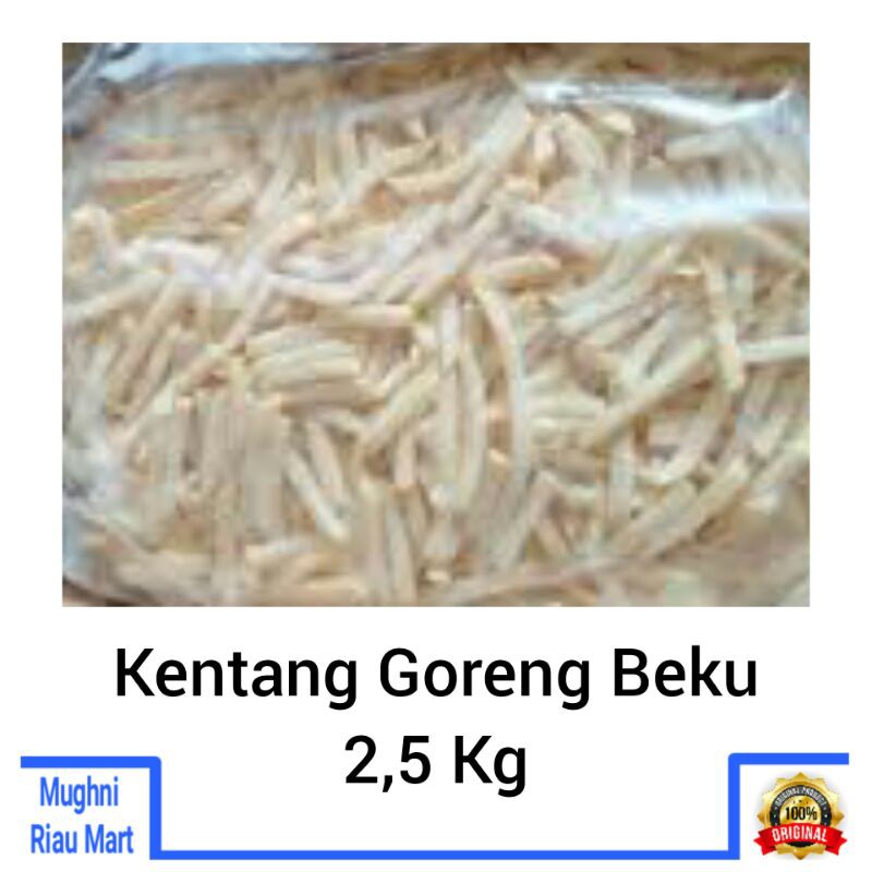 

Kentang Goreng Beku 2500Gr - Frozen Food