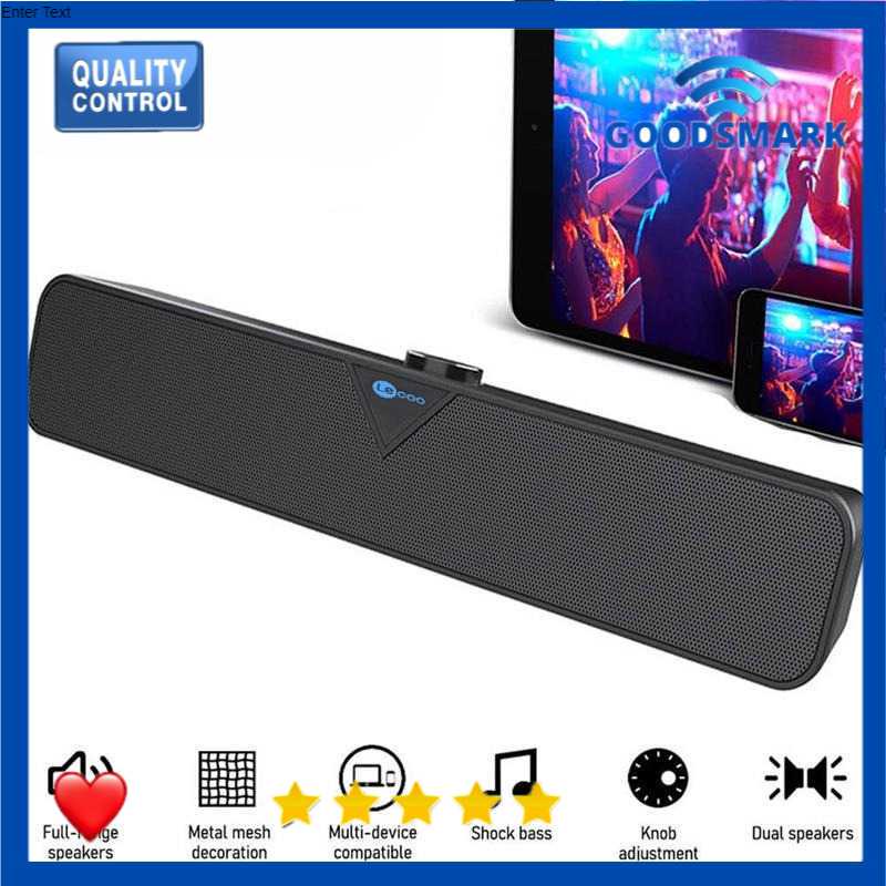 Lenovo Lecoo Soundbar Speaker Dynamic Sound 6W Wired Version - DS102