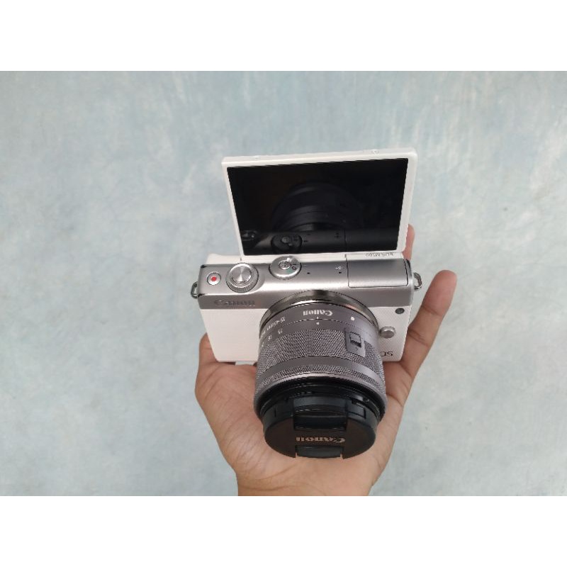 kamera canon m100 white