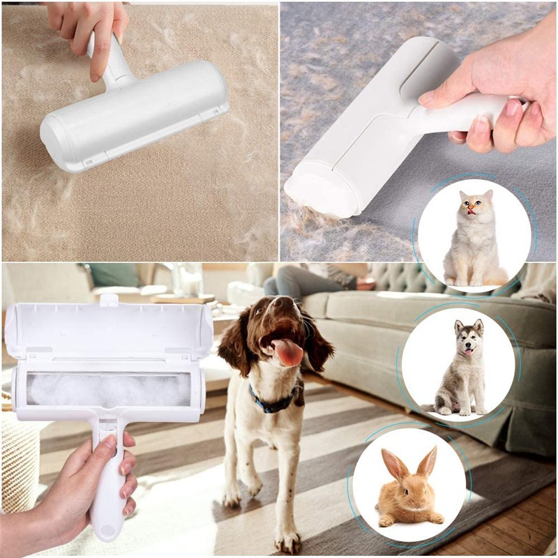 REUSABLE - MAGIC / LINT ROLLER PET HAIR REMOVAL PEMBERSIH BULU HEWAN