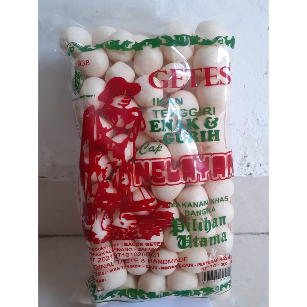 

Kerupuk / Getas Nelayan Khas Bangka 200 gram