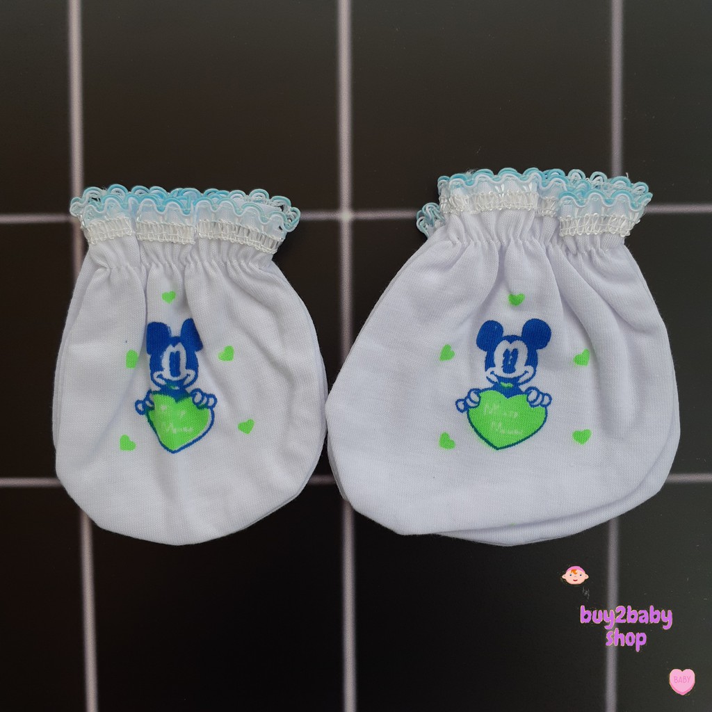 Sarung tangan dan kaki Bayi S-Daniel murah Isi 3 PCS