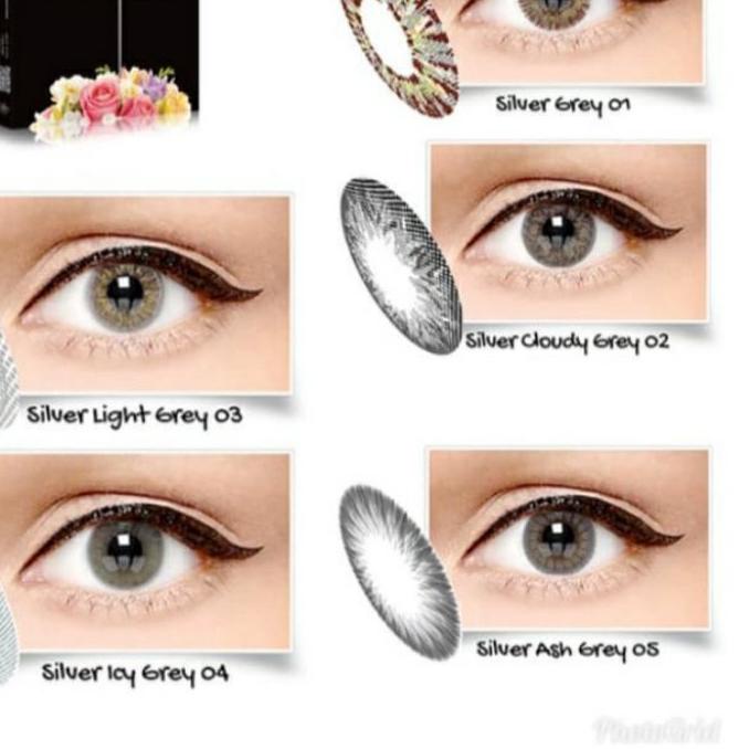 ♔ Softlens/ Softlen/ Soflens/ Soflen Ice Silver no1 no2 no3 no4 no5 ❀