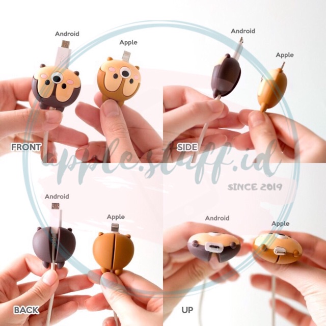 CABLE BITE / CABLE PROTECTOR TSUM-TSUM (CBXT-001 - CBXT-020)