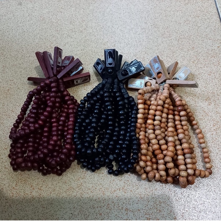 Oleh-oleh haji Tasbih Kayu 33 (isi 20pcs)