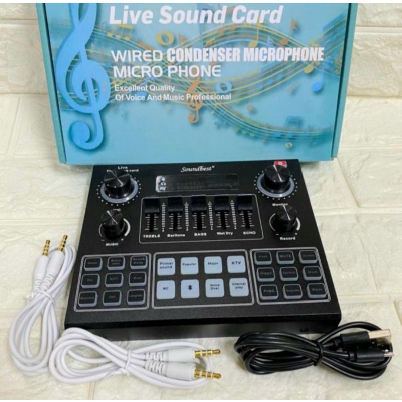 Soundcard Soundbest V10 Original Soundcard Soudbest V-10