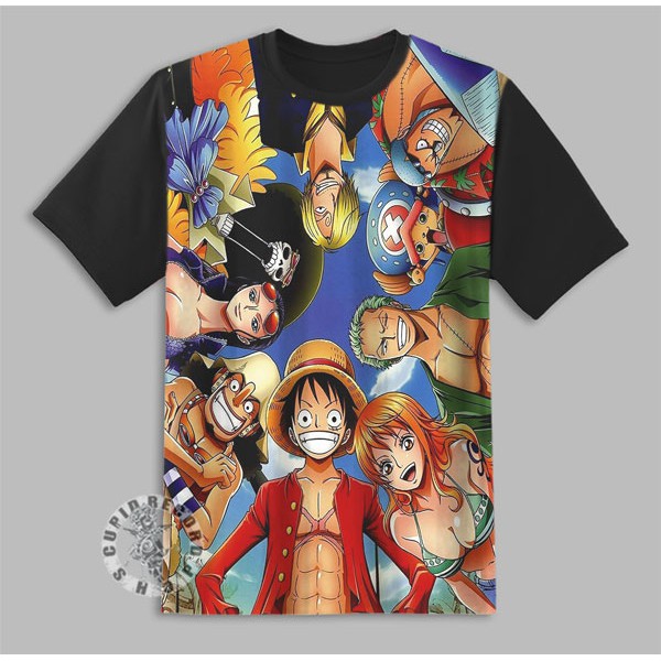 Kaos Anak One Piece Kaos Anak Anime One Piece -3D-10117 - Baju One Piece Kaos Anak Baju Anak Anime O
