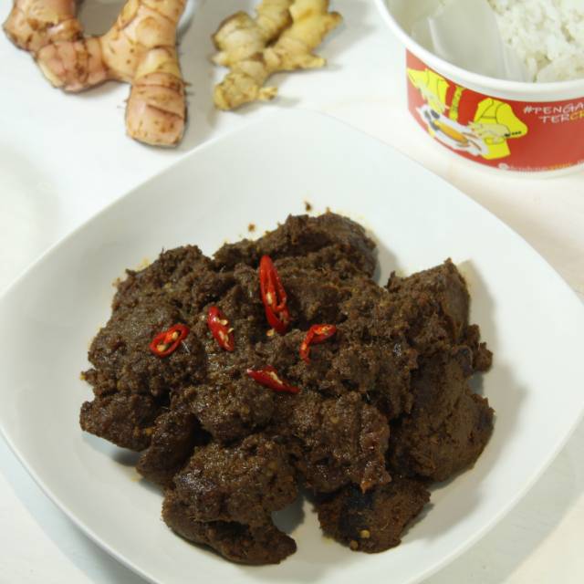 

Rendang crispy pengacara