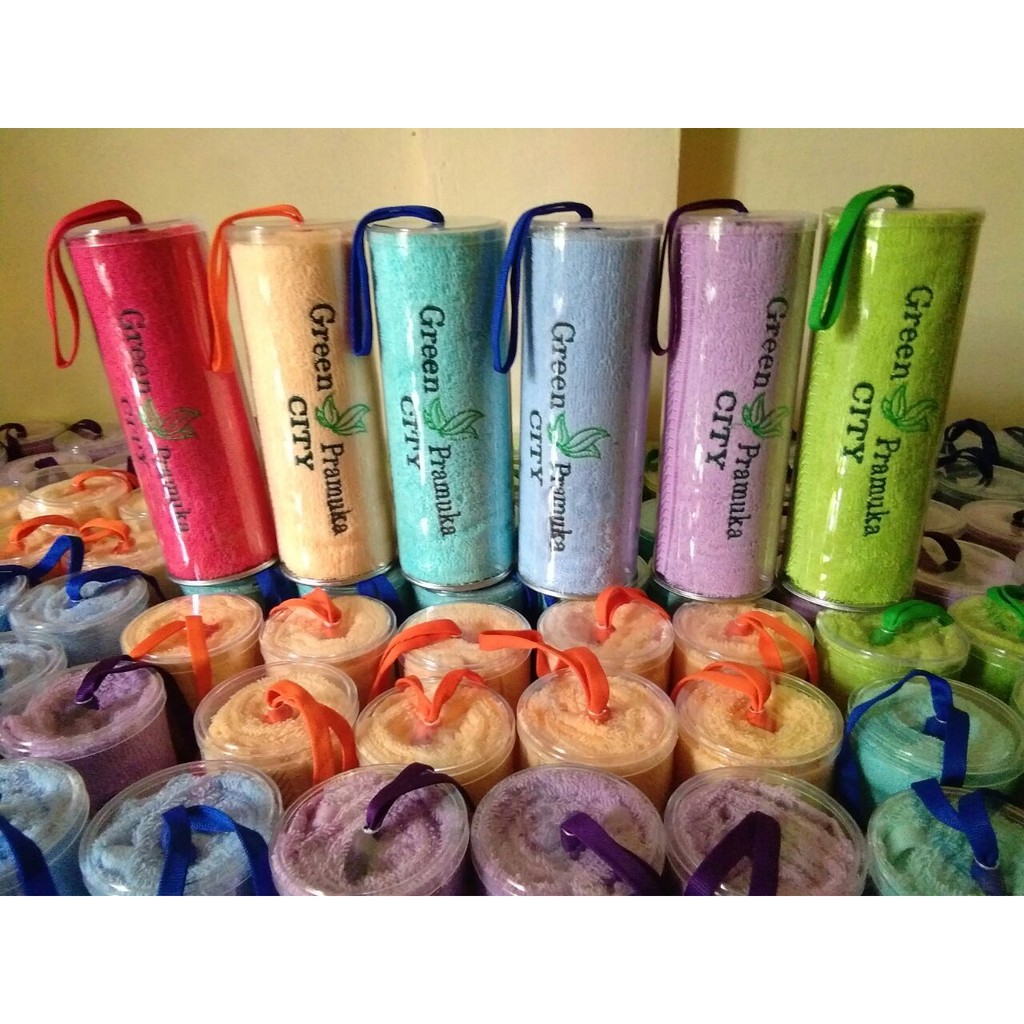 Handuk souvenir dan promosi includ packing