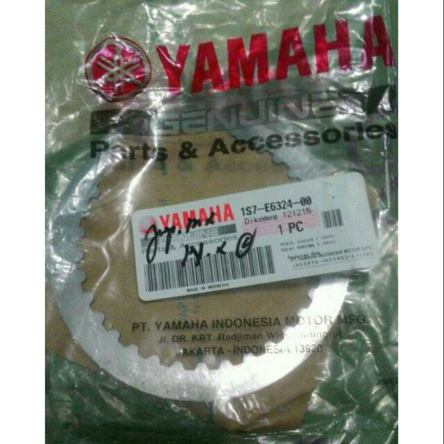 Plat kopling Jupiter MX / Karisma Ori YGP