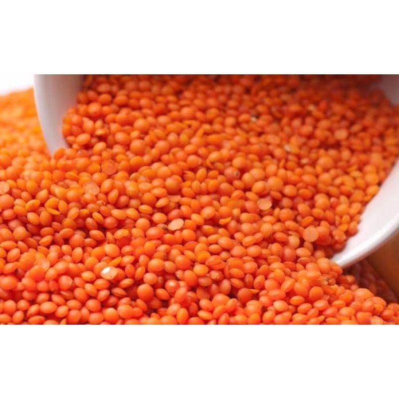 

Kacang Lentil Merah miju masoor Dal 150Gm