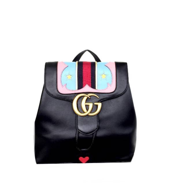 Gucci GG Marmont Leather Backpack