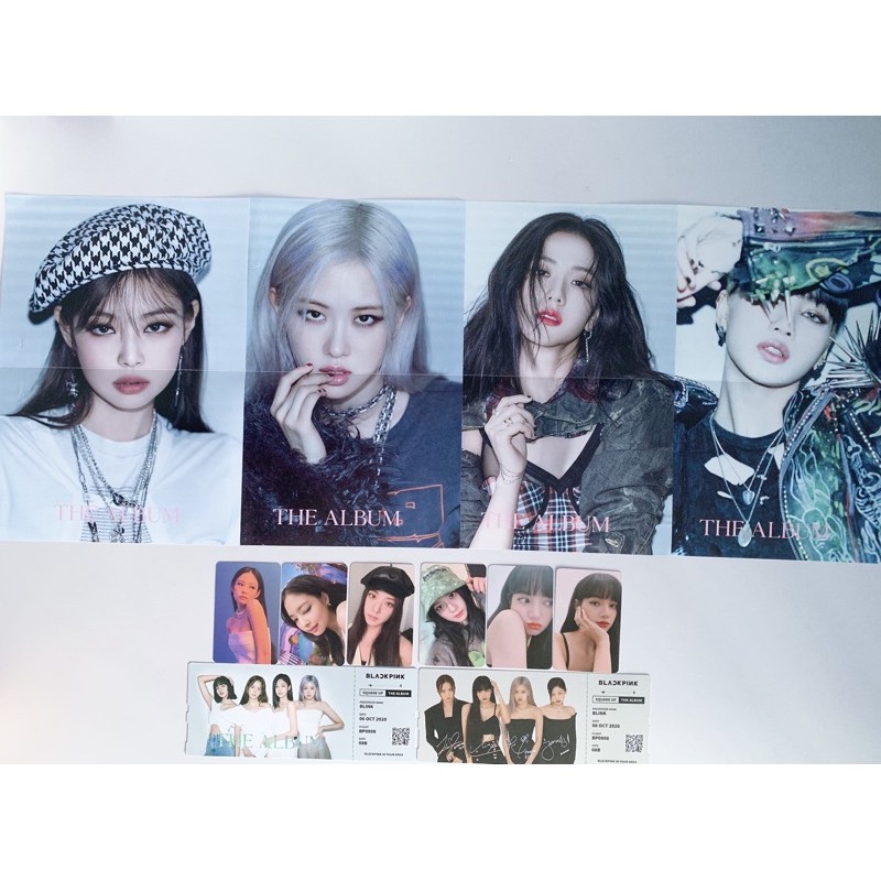 [READY STOCK] BLACKPINK - THE ALBUM BENEFIT KTOWN4U jennie jisoo rose lisa love sick
