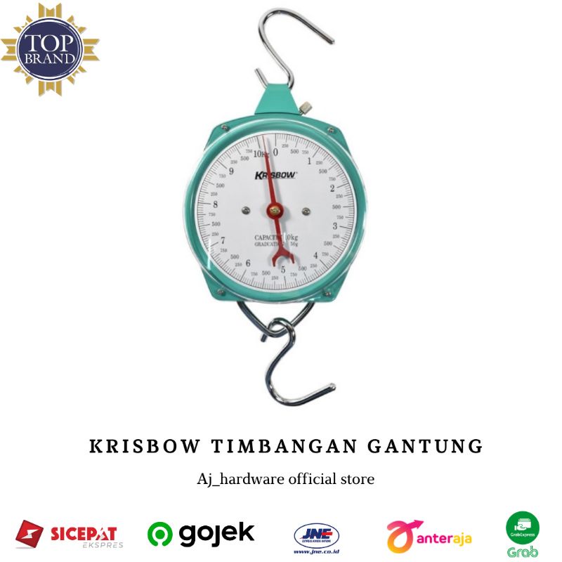 Krisbow Timbangan Gantung 10 Kg
