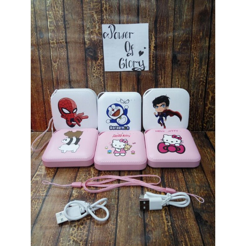 Power Bank Karakter powerbank hp Motif lucu