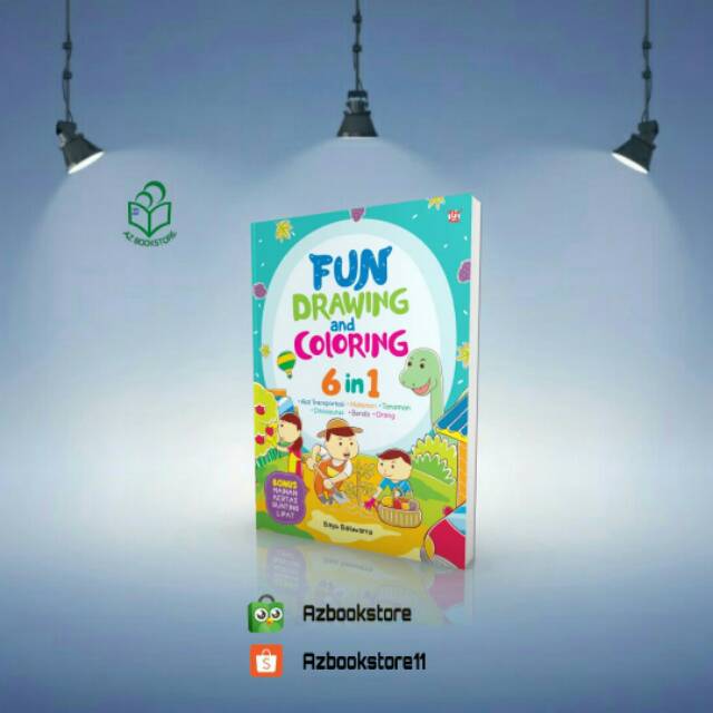

Fun Drawing & Coloring 6 in 1