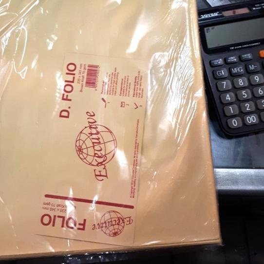 

☊ amplop coklat folio ♗