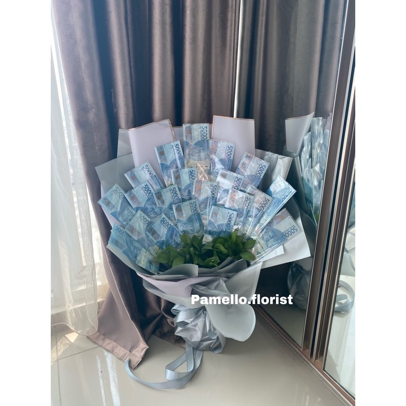 Handbouquet uang  1.000.000