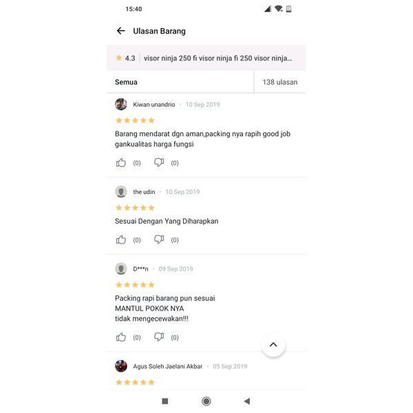 Turun Harga  visor ninja 250 fi visor ninja fi 250 visor ninja 250 2018 windshield ninja fi new