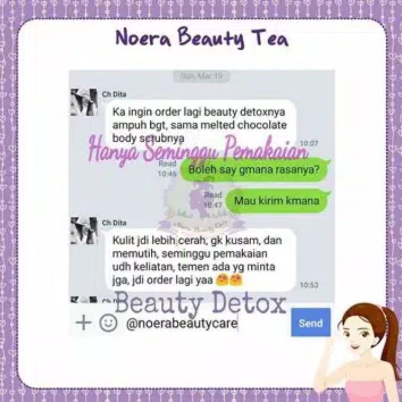 DISKON !!! noera beauty tea