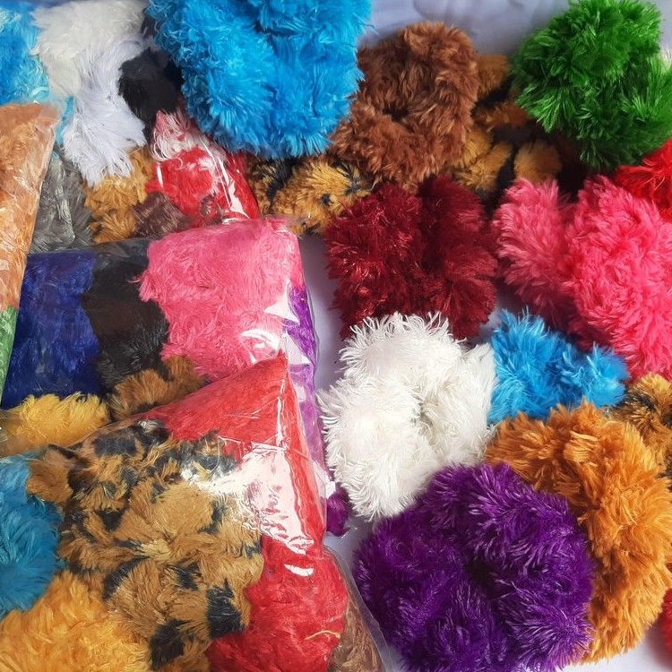 KUNCIR RAMBUT BULU HALUS / IKAT RAMBUT WANITA / IKAT RAMBUT BULU / AKSESORIS WANITA-8