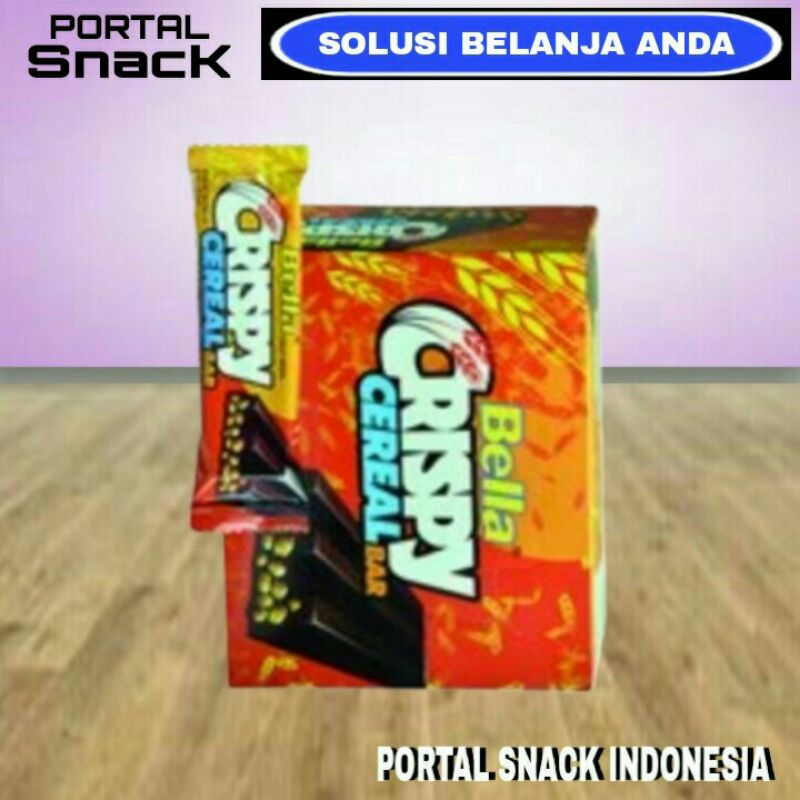 

BELLA CRISPY SEREAL bar 1 pack isi 12pcs