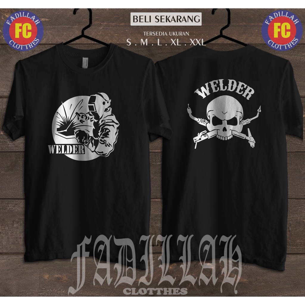 Kaos Welder Tukang Las Baju Distro