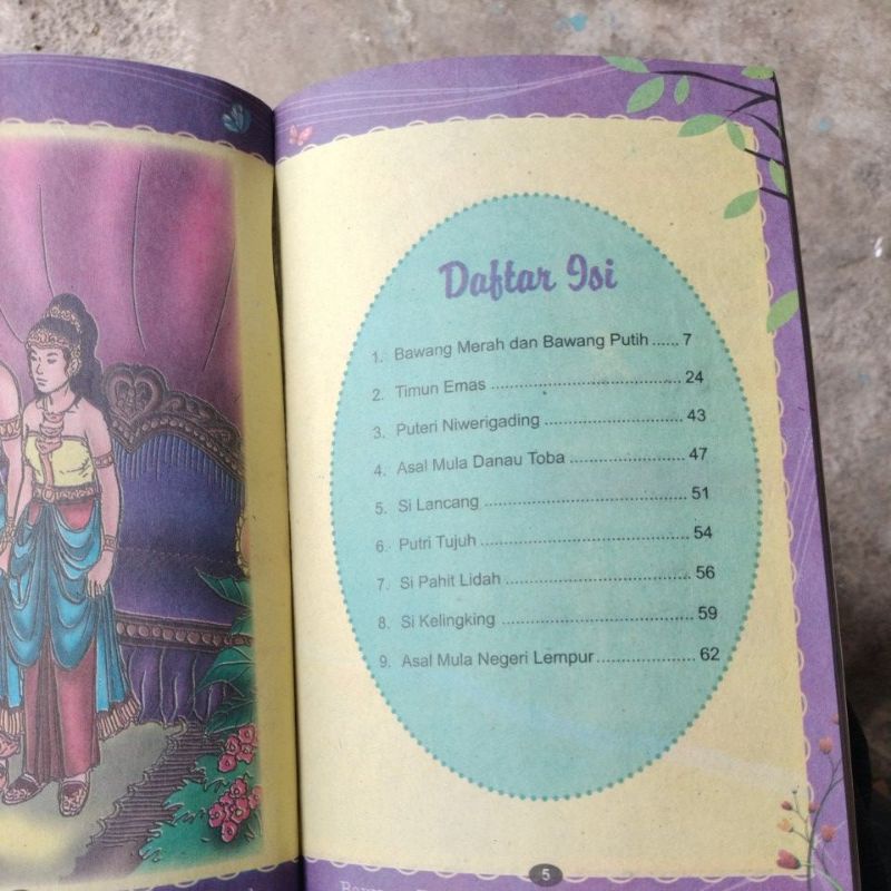 Buku Dongeng Bawang Merah Bawang putih(15×24cm)