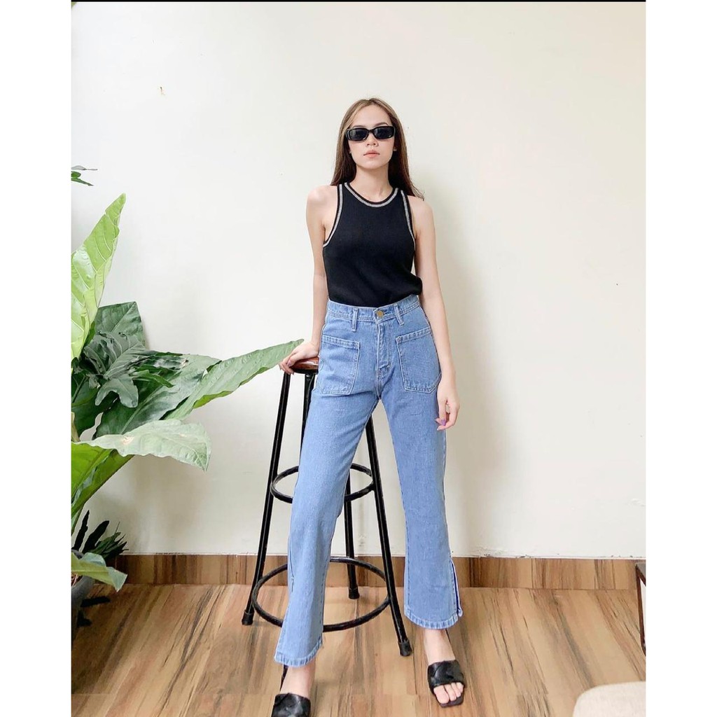 TRIVELA - Zoya Boyfie Medium / Boyfriend Jeans