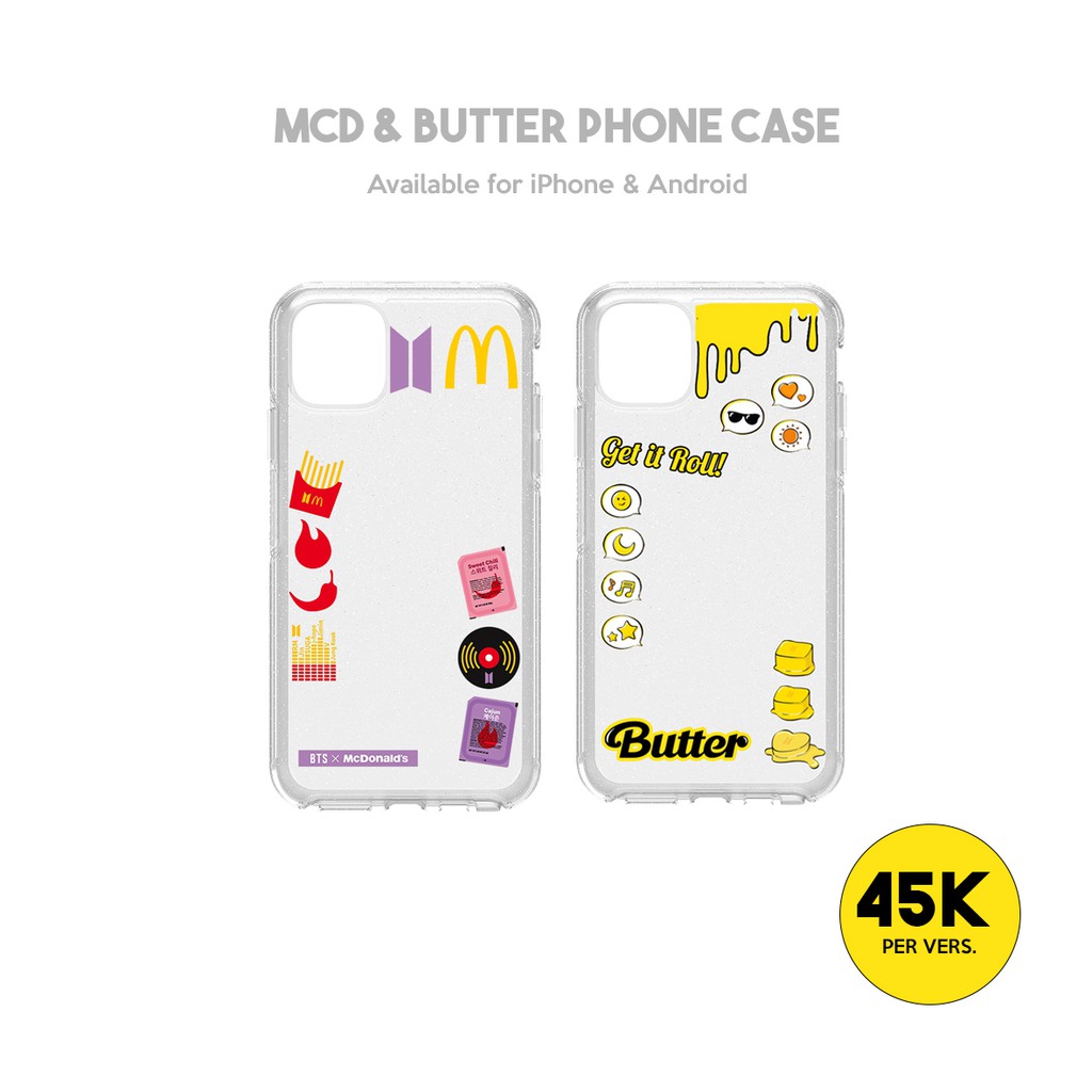 [BTS] McD / Butter Phone Case Set
