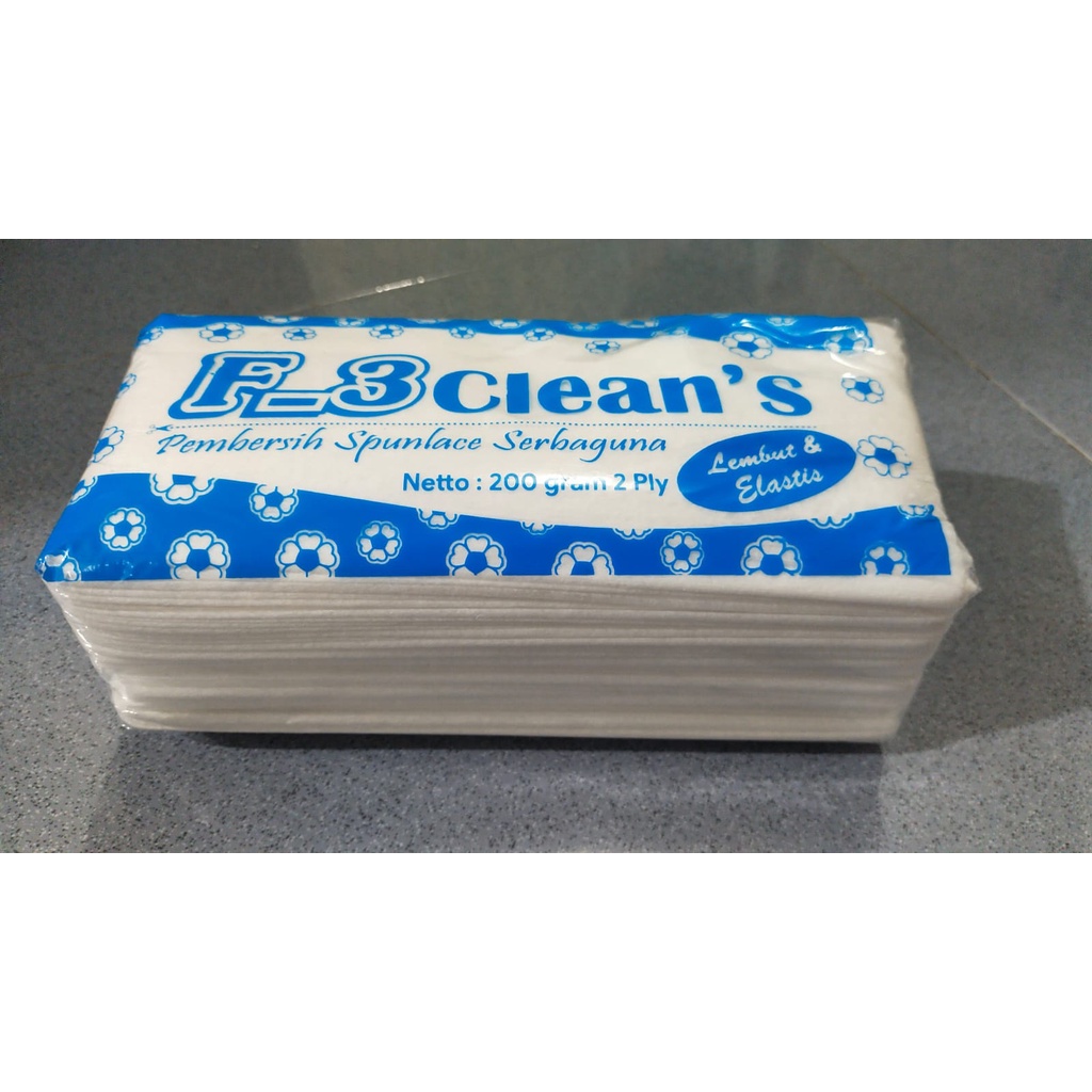 Tissu Kompor Menyerap Minyak/ Tissue F-3 CLEANS/ Tissu Serbaguna 2PLY Murah Terbaru /Tissue Magic Menyerap Minyak Lebih Cepat/ Tissu Dapur Ajaib Bisa Di cuci 5x