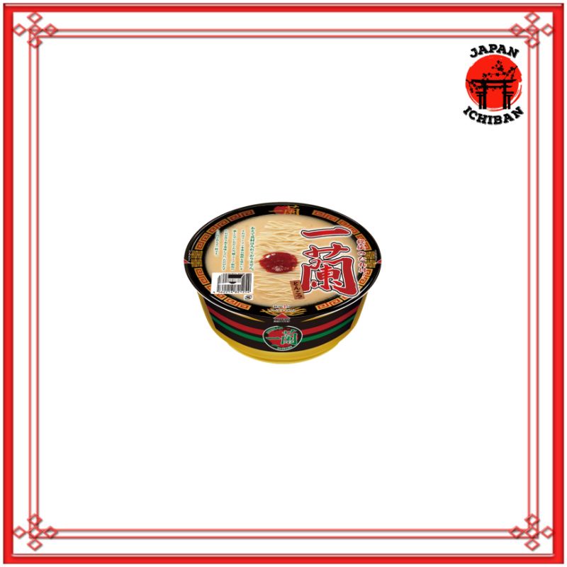 Ichiran Ramen Cup Noodles Ichiran Instant special red secret powder original Jepang