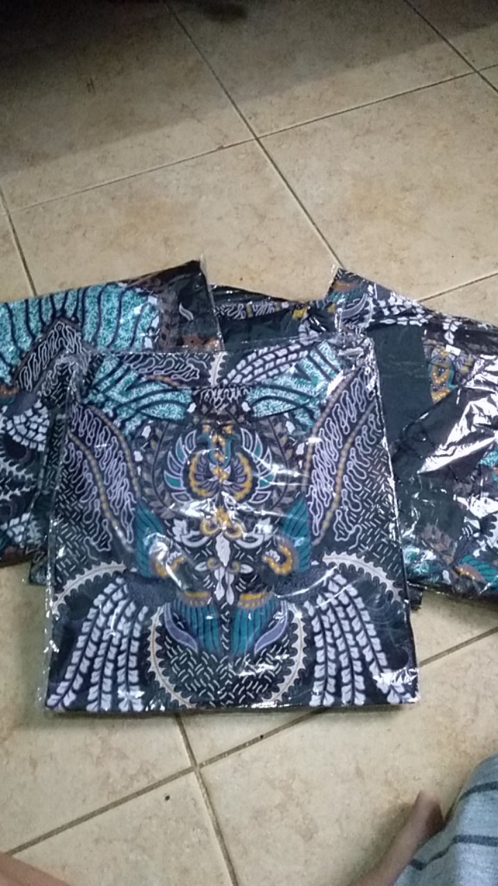Batik Couple / Batik Keluarga Jumbo Dan Standar Motif Madu Toska Terlaris Termurah
