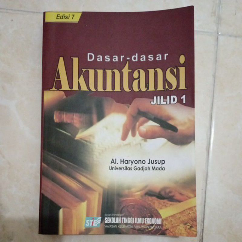 

Buku Dasar-Dasar Akuntansi Jilid 1 Al Haryono Jusup