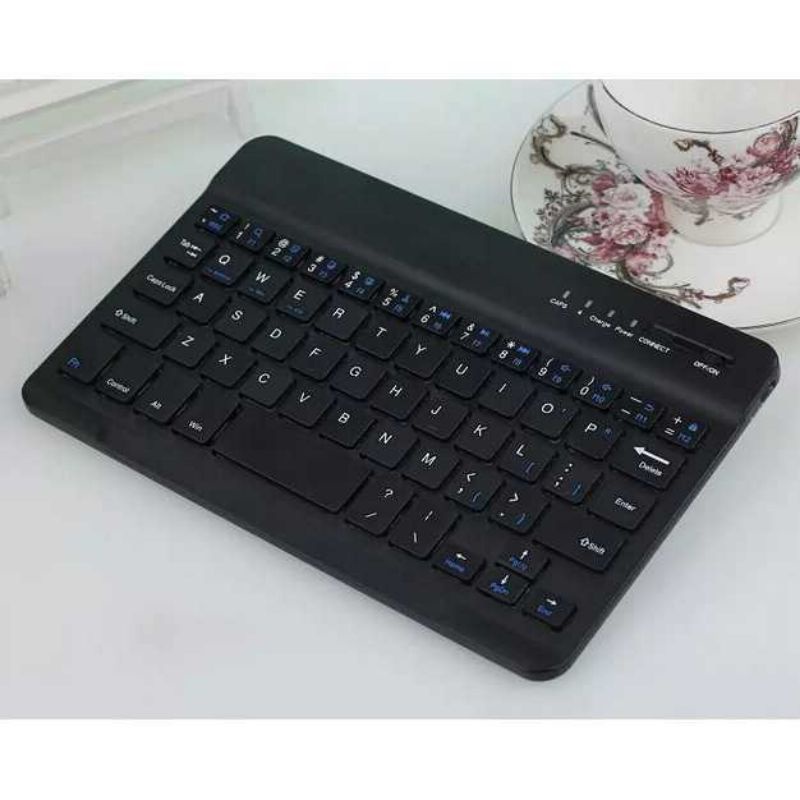 Keyboard Wireless Bluetooth Portable Universal untuk Tablet 10 - 11 inch