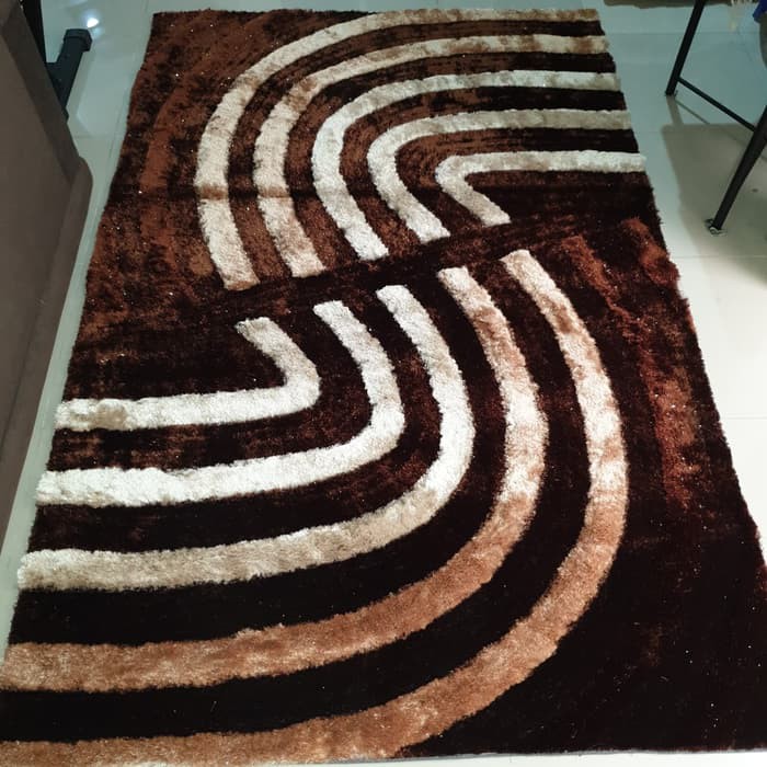 KARPET SHAGGY BULU PANJANG PREMIUM IMPORT BESAR 200X300