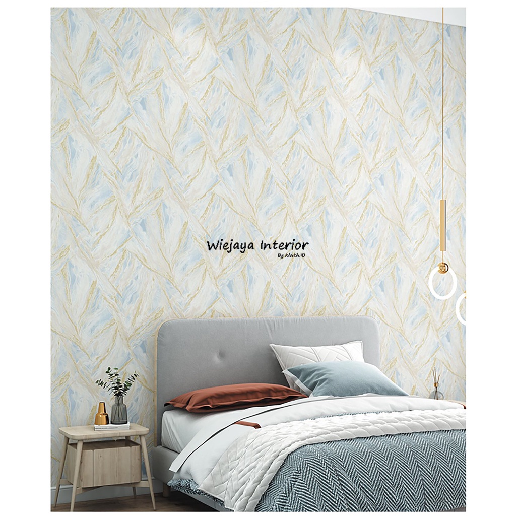 Wallpaper dinding Vinyl, Timbul, Bertekstur, Premium Elite AS7758