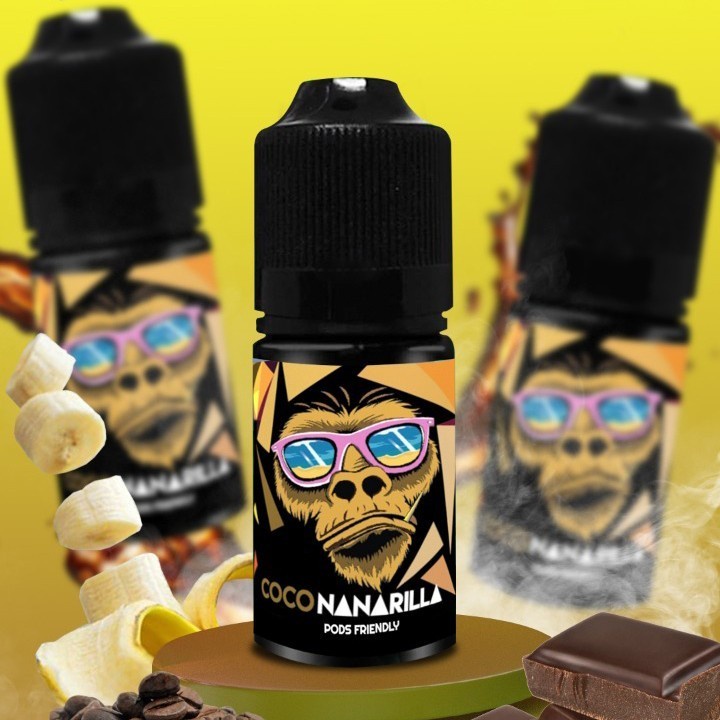 LIQUID COCONARILLA 30ML CHOCOLATE BANANA COFFEE SMOOTHIES