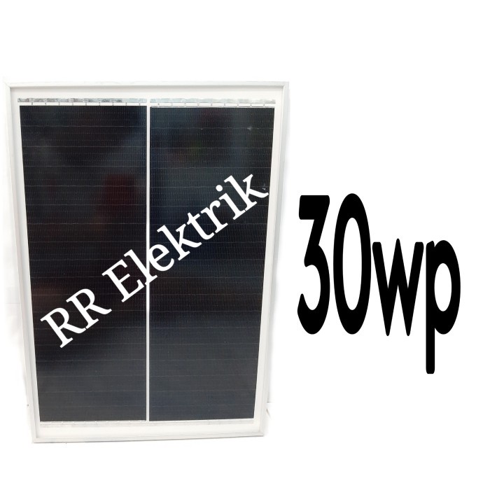Solar Panel Solar Cell Panel Surya 30Wp Mono 30 Wp Monocrystalline