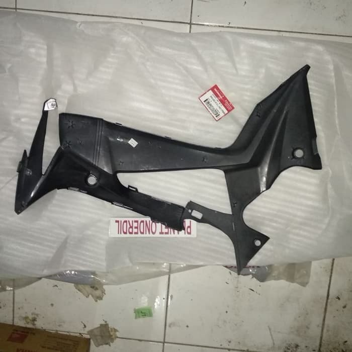 Sayap Kiri Cover Samping Supra X 125 Batman Hitam 2007 2013 Ori Ahm