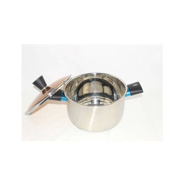 EUROPA CASSEROLE SOUP POT 20 CM PANCI SUP STAINLESS TEBAL