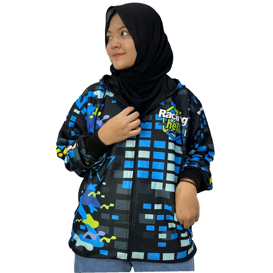 Jaket Racing Hell Balap Motor Pria Wanita II Jaket sunmori Racing Hell Size Jumbo