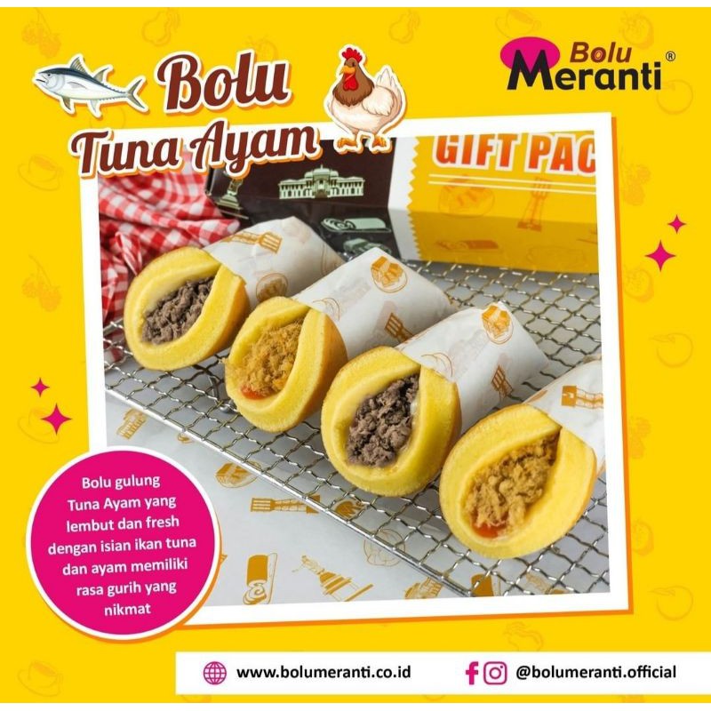 

Bolu Abon Tuna & Ayam (Mini) Bolu Meranti