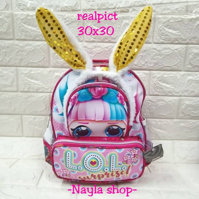 RANSEL KELINCI LOL TERBARU