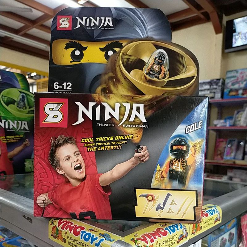 brick sy 225 c cole ninja gangsing spinjutsu airjutzu gasing