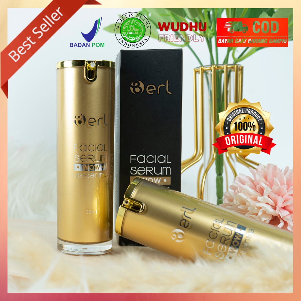 Serum Wajah | Lightening Facial Serum | Serum B erl | B erl Cosmetics | B erl