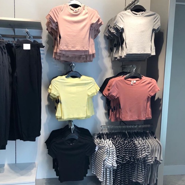 [Jastip h&m] Kaos Crop Top HnM