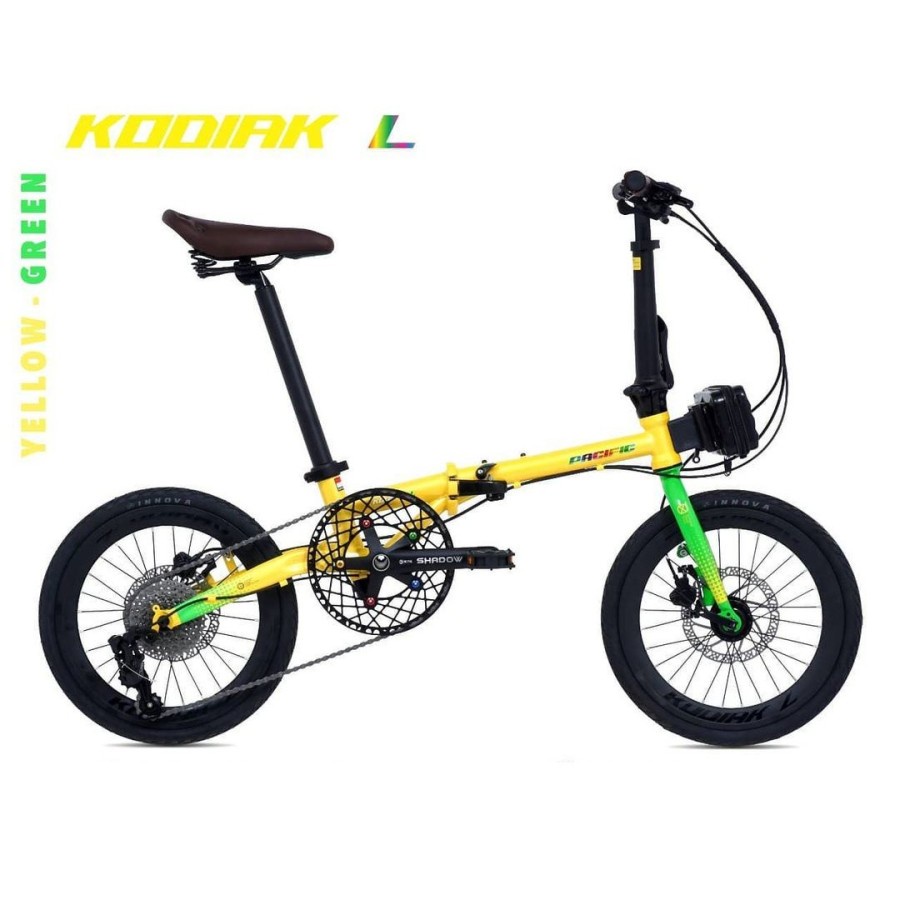 Sepeda Lipat Pacific STEEL KODIAK L 1x9 HD 16 Inch Garansi SNI-2