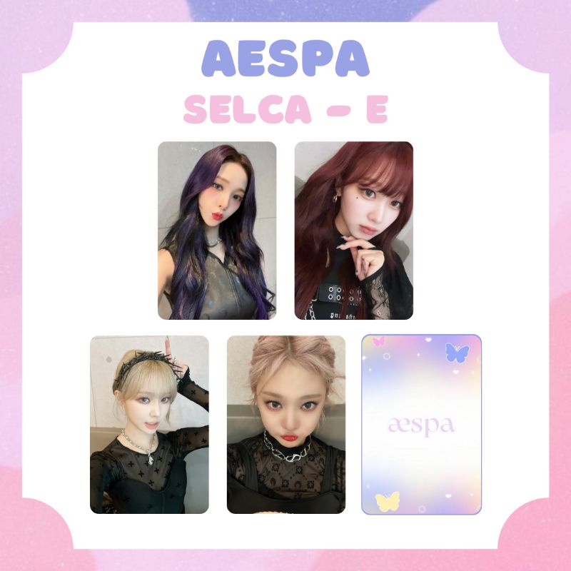 [AESPA] PHOTOCARD SELCA AESPA #4 ‼️ BACA DESKRIPSI ‼️